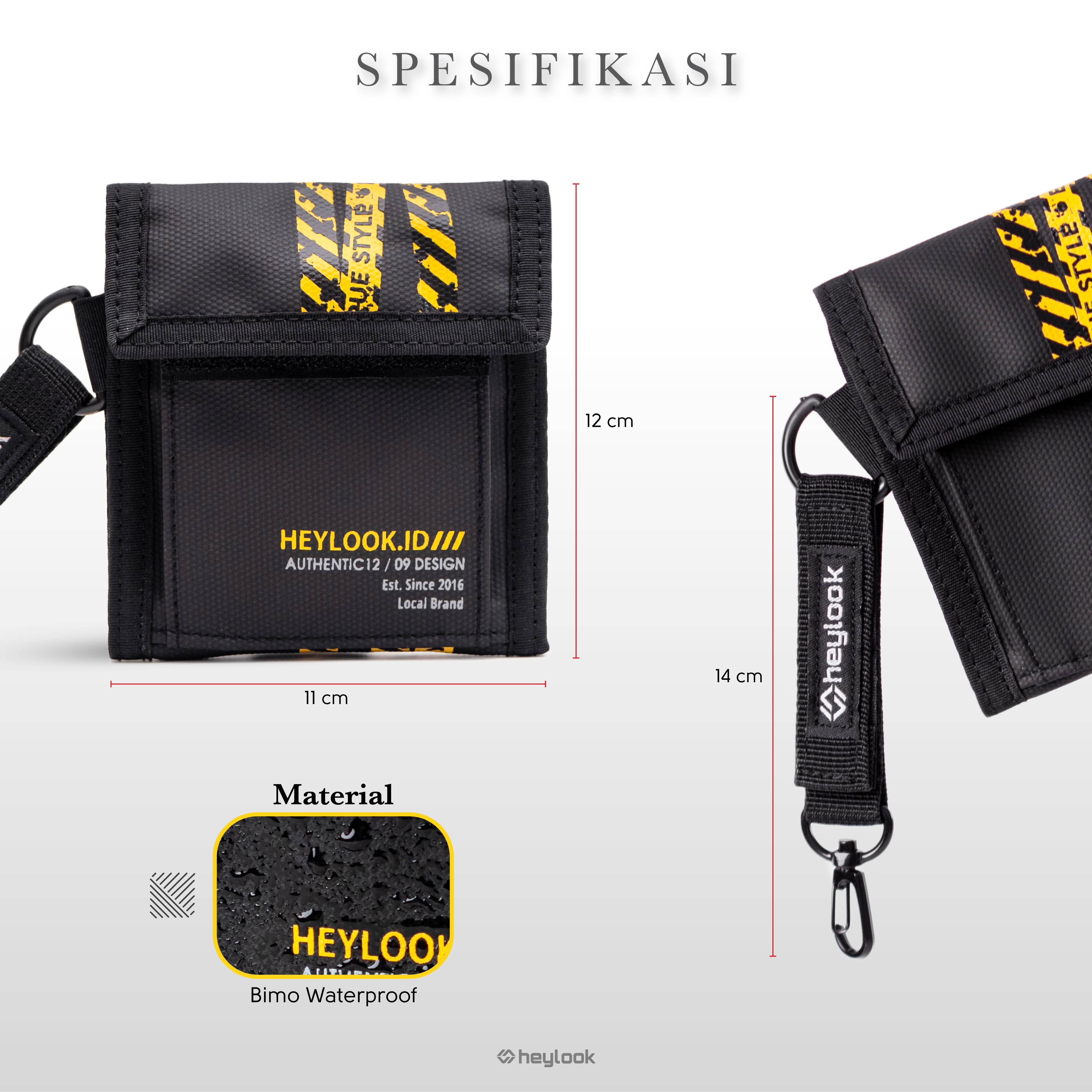 Heylook Official - Men's Wallet Waterproof Folding Wallet S.W.A.T Short ...
