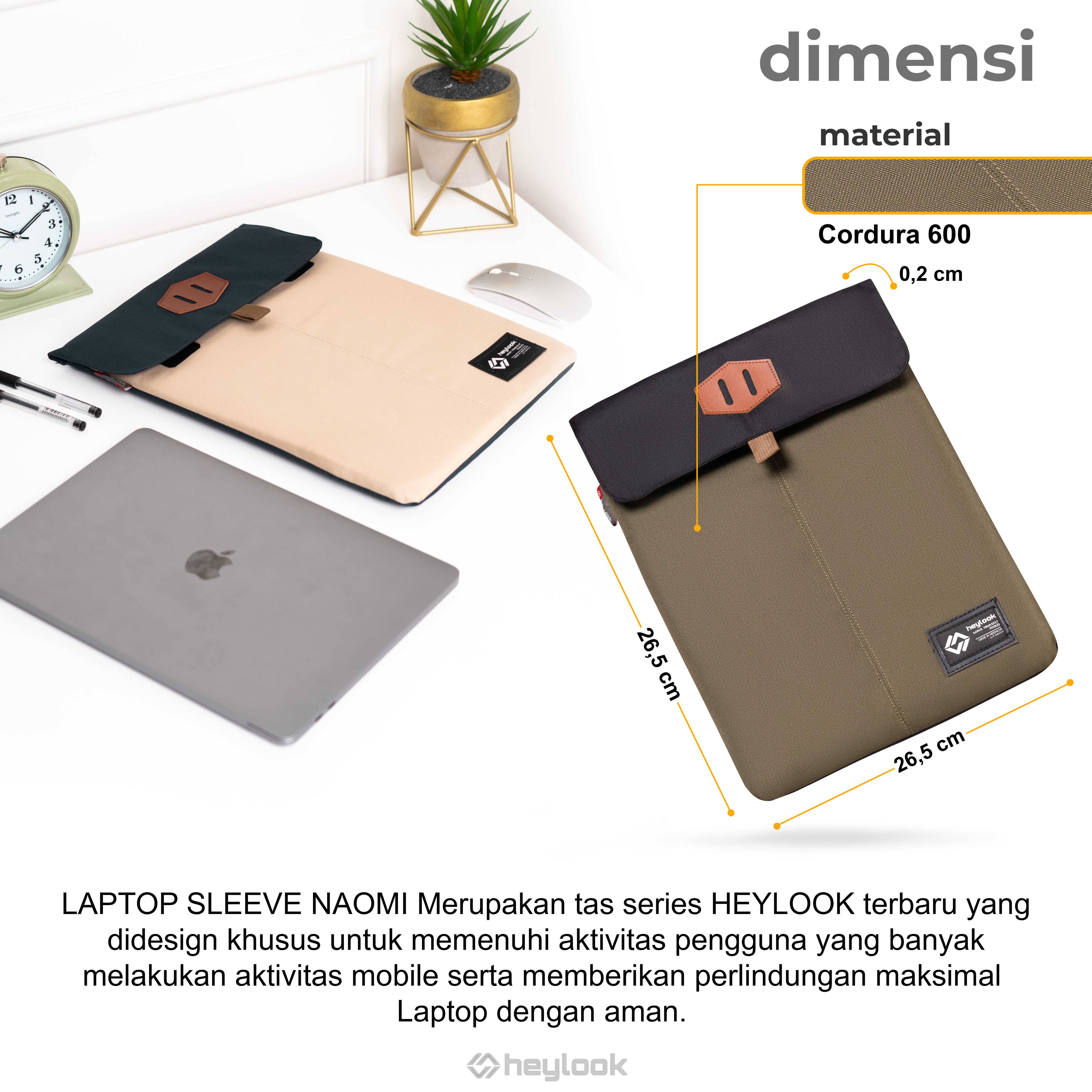 HEYLOOK Official - NAOMI 14 INCH SOFT CASE LAPTOP MACBOOK | Shopee ...