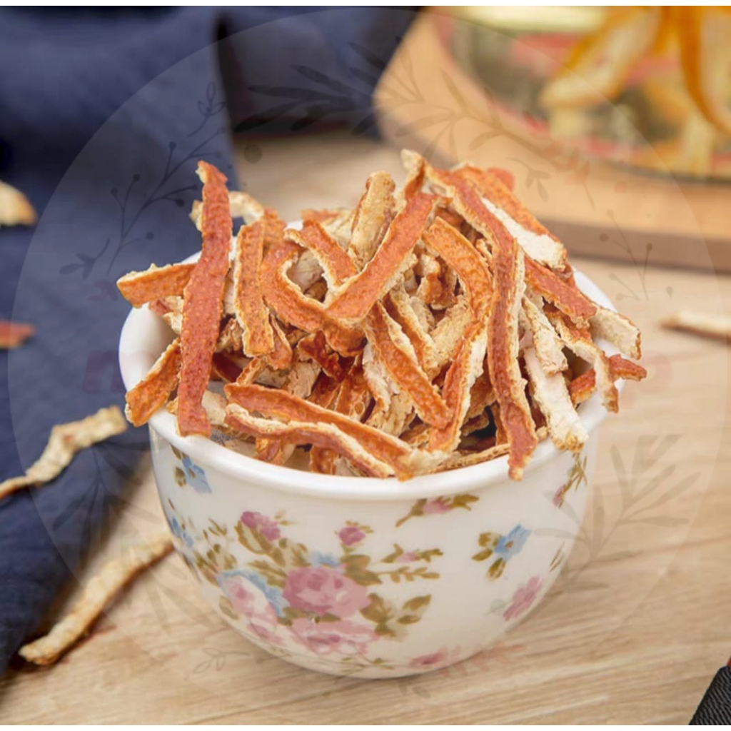 Dry ORANGE PEEL/DRIED ORANGE PEEL/CHEN PI GANG/Solving Nausea/ Bloated ...