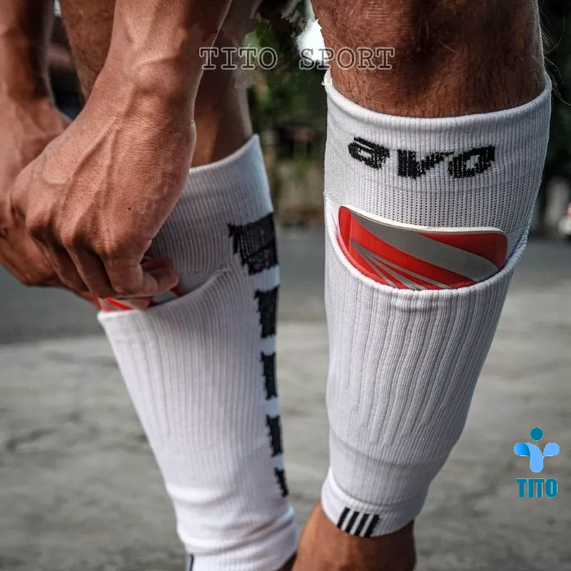 Shin Guard Cover for Football Futsal Sports Pad Holder Thick Shin ...