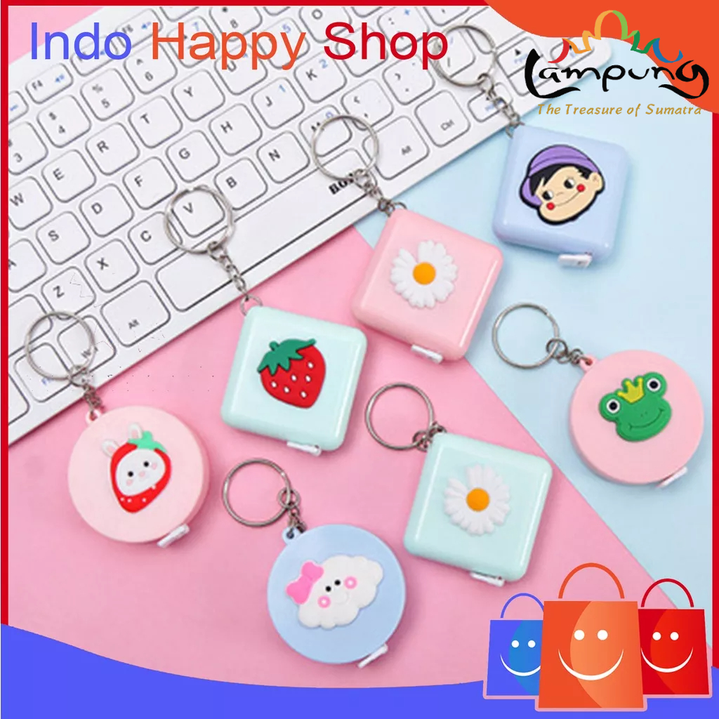 ️IHS 598 Lampung ️Meter Mini Clothes Roll Meter Measuring Body Circumference Cartoon Character