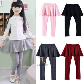 Girls skirt clearance with leggings