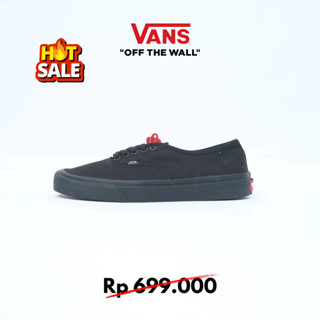 All black hot sale vans authentic