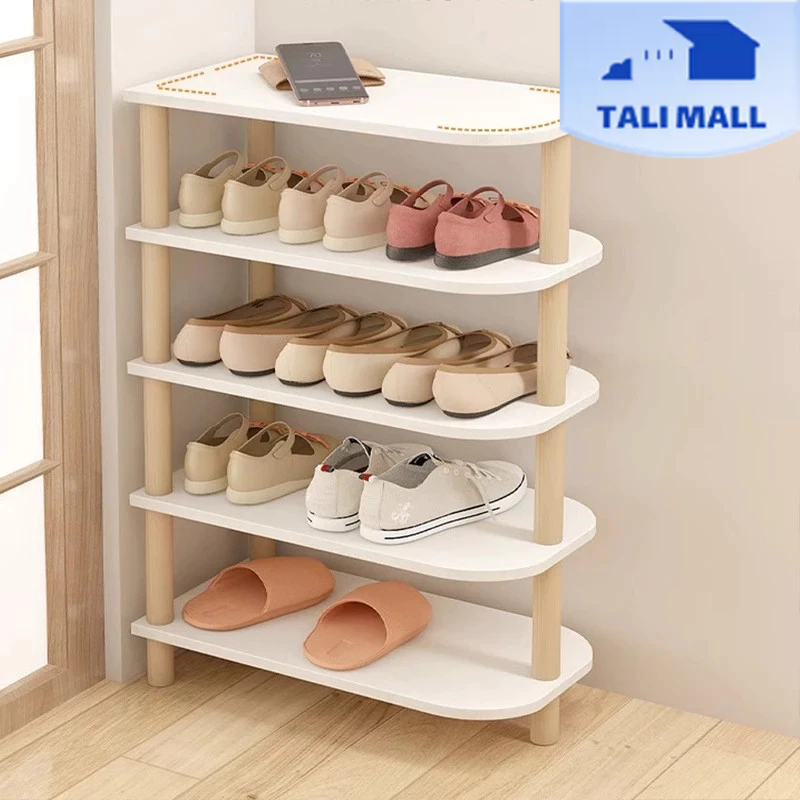 KAYU Stacking Shoe Rack Wooden Shoe Rack Portable Shoe Rack Minimalist ...