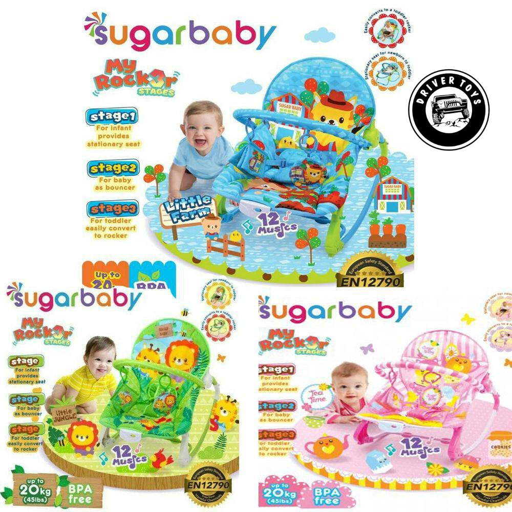 SUGAR BABY MY ROCKER MIX MOTIF MRK-30001/2/3 | Shopee Singapore