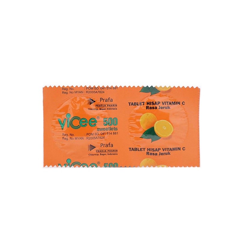 Vicee Orange/Vitamin/Vitamin C/Daya Tahan Tubuh - Gambar 3