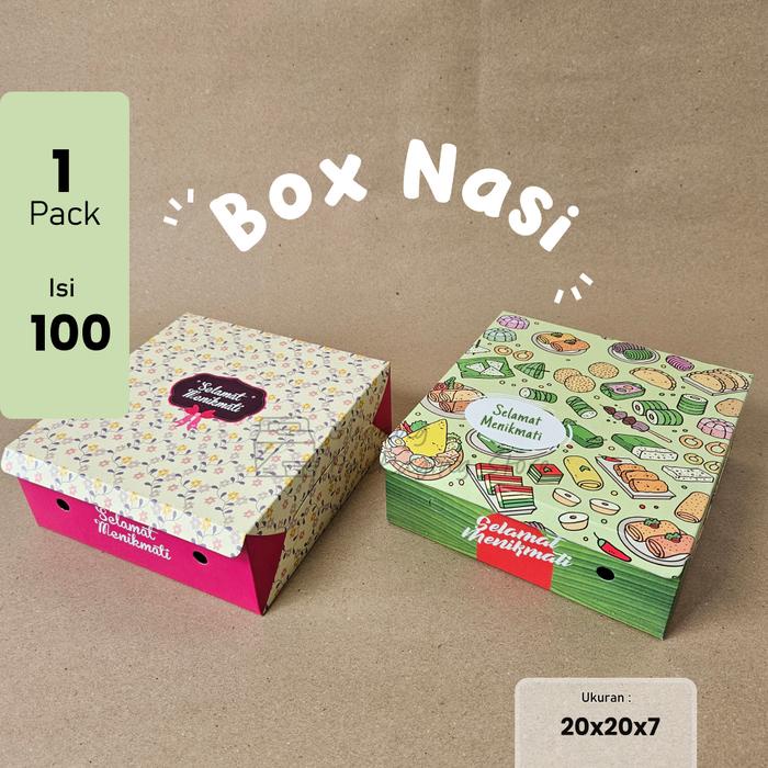 There is - 100 pcs 20x20/ Rice Box Rice Box Rice Box/ 350 gr/ 7 month ...