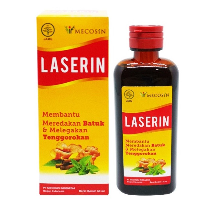 Laserin Syrup 110ml / Obat Batuk / Batuk - Gambar 3