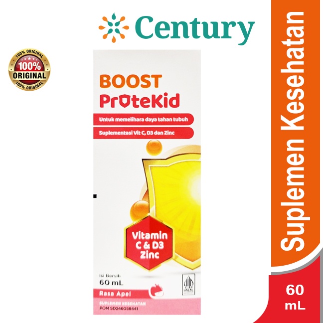 BOOST PROTEKID RASA APEL 60ML/ VITAMIN / MULTIVITAMIN / DATA TAHABN TUBUH