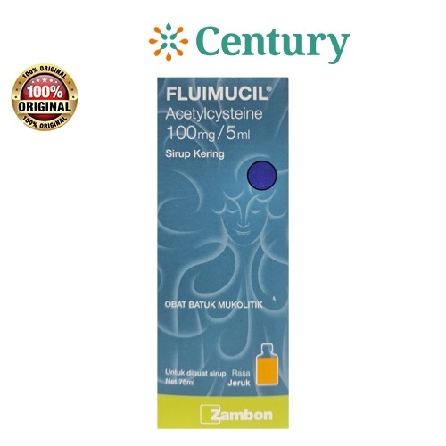 FLUIMUCIL 100ML/5 ML SIRUP KERING 75ML / OBAT BATUK KERING / DRY SIRUP - Gambar 3