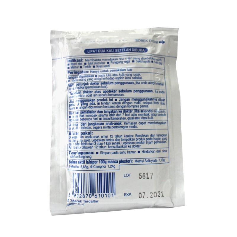 ( 1 Pcs ) Salonpas Multipack Koyo Pereda Nyeri 10x2 - Gambar 2