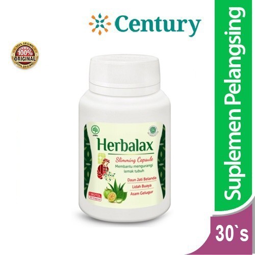 Herbalax Slimming Capsule Isi 30" Caps / Diet / Pelangsing