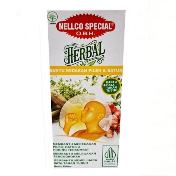 NELLCO SPECIAL OBH HERBAL 100ML / BATUK / PILEK / DAYA TAHAN TUBUH - Gambar 2