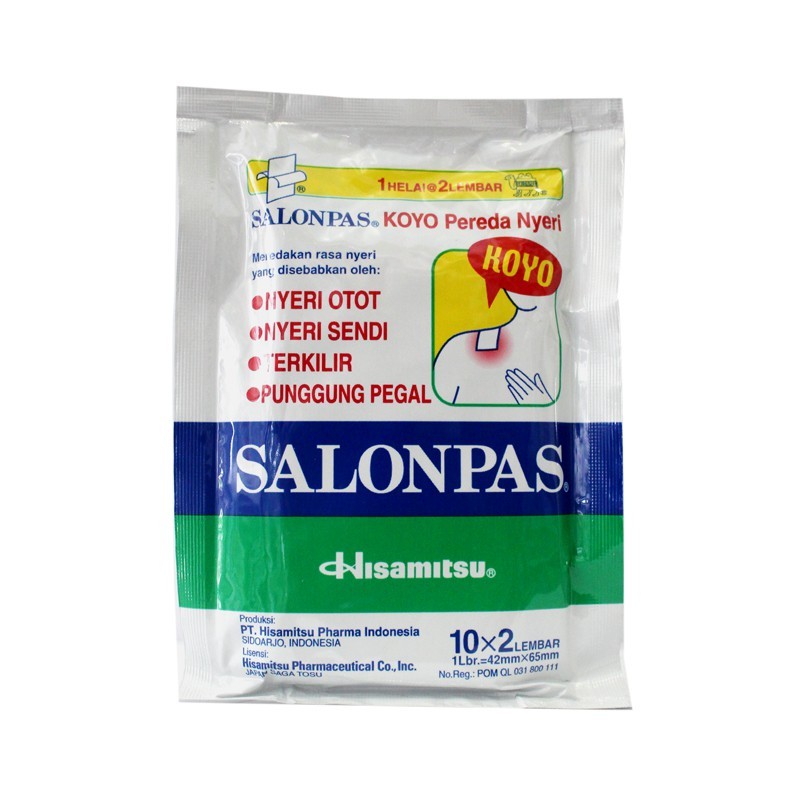( 1 Pcs ) Salonpas Multipack Koyo Pereda Nyeri 10x2 - Gambar 3