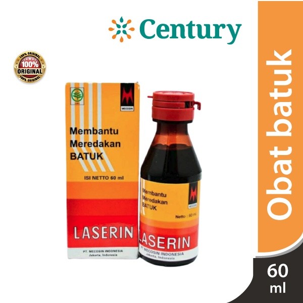 Laserin Syrup 60ml / Obat Batuk