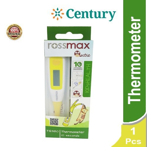 Rossmax Thermometer Tg380 / P3K / Alat kesehatan / Thermo / termometer / Rosmax / Panas Demam
