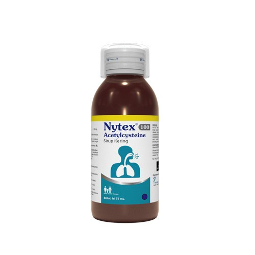 NYTEX 100 MG/5 ML DRY SYRUP 75 ML / BATUK BERDAHAK - Gambar 2