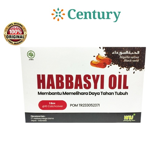 HABBASYI OIL 500MG 1 STRIP 10 CAPS / MULTIVITAMIN / DAYA TAHAN TUBUH - Gambar 3