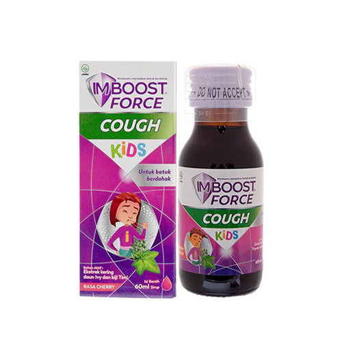 Imboost Force Cough Kids 60ML / Obat batuk herbal Anak - Gambar 3