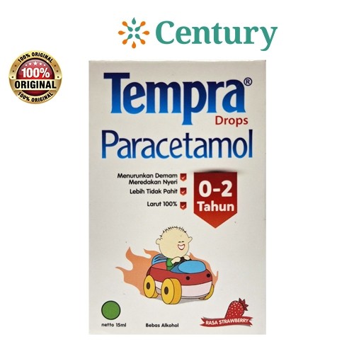 TEMPRA DROPS STRAWBERRY 15 ML/ PENURUN PANAS / DEMAM - Gambar 3