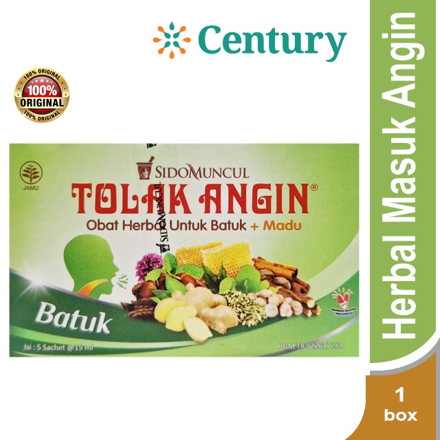 TOLAK ANGIN BATUK + MADU 5`S@15ML / MASUK ANGIN / TOLAK ANGIN
