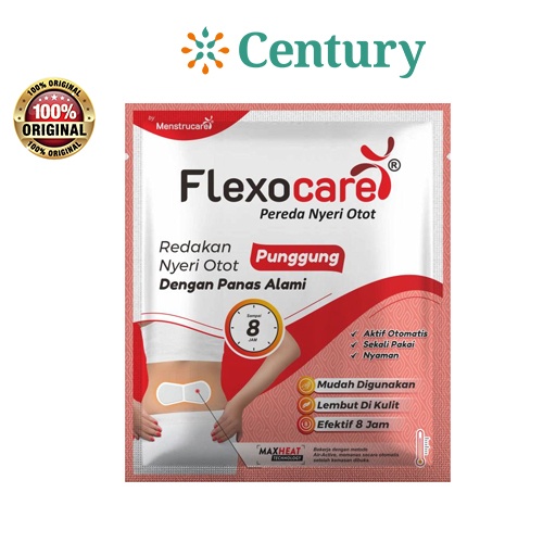 FLEXOCARE PEREDA NYERI OTOT PUNGGUNG / PLESTER NYERI PUNGGUNG / PERAWATAN TUBUH - Gambar 3