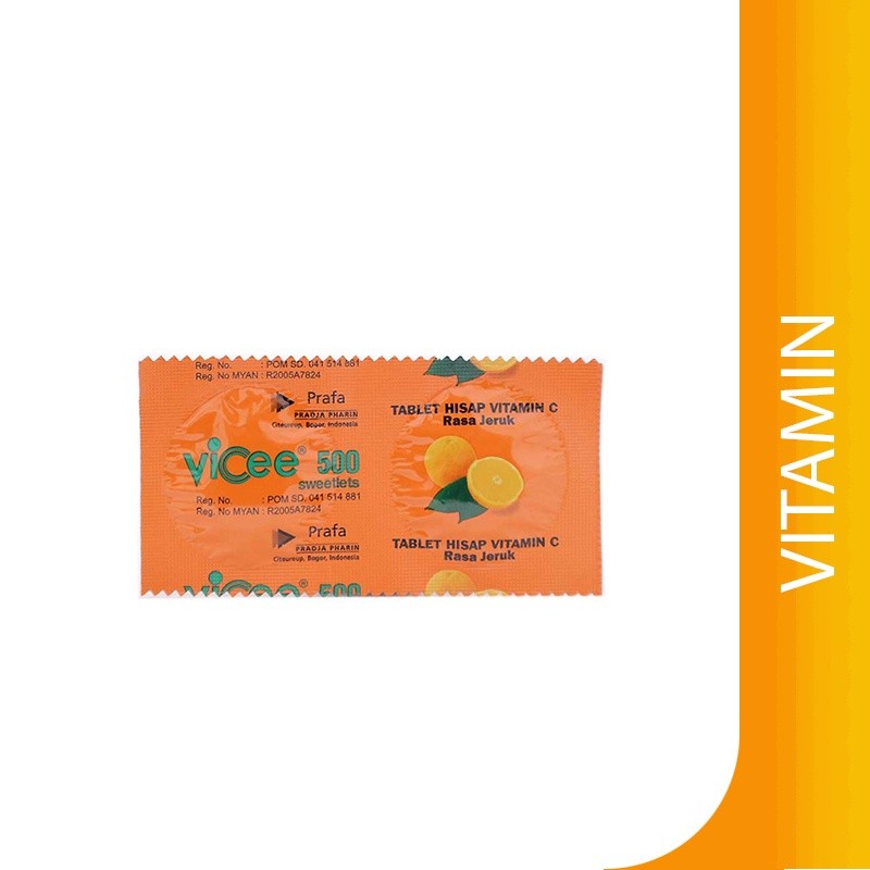 Vicee Orange/Vitamin/Vitamin C/Daya Tahan Tubuh