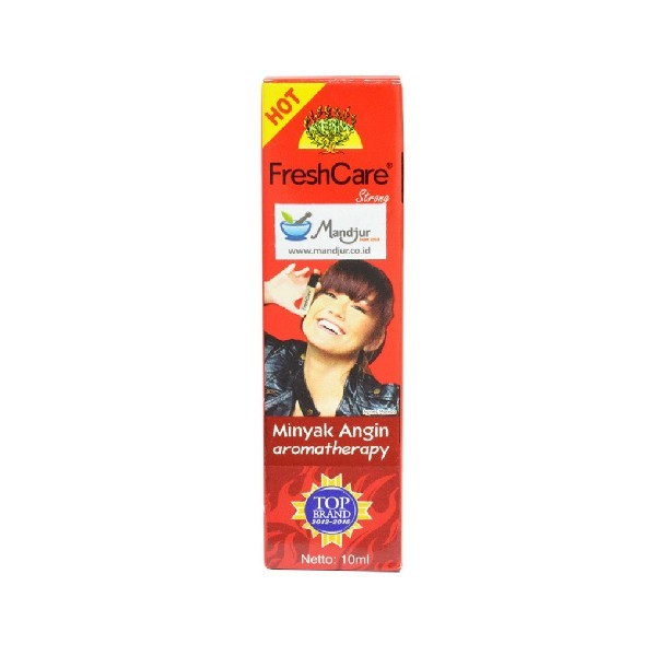 FRESHCARE STRONG MINYAK ANGIN HOT 10 ML / MINYAK AROMATHERAPY / MASUK ANGIN /KEMBUNG / FLU / PEGAL - Gambar 2