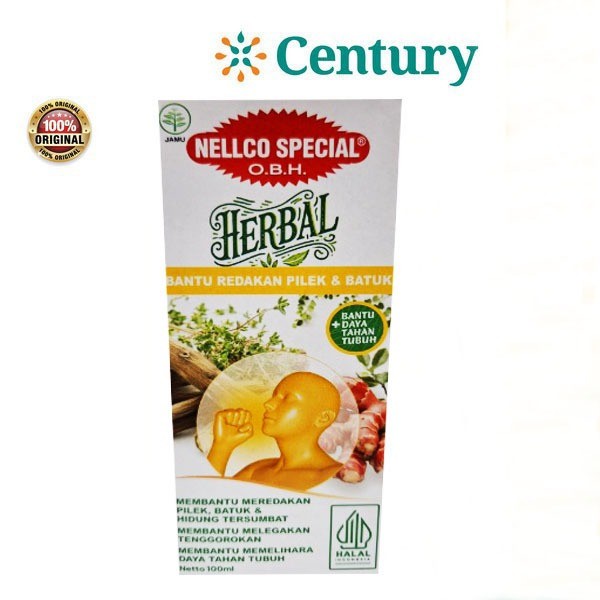 NELLCO SPECIAL OBH HERBAL 100ML / BATUK / PILEK / DAYA TAHAN TUBUH - Gambar 3