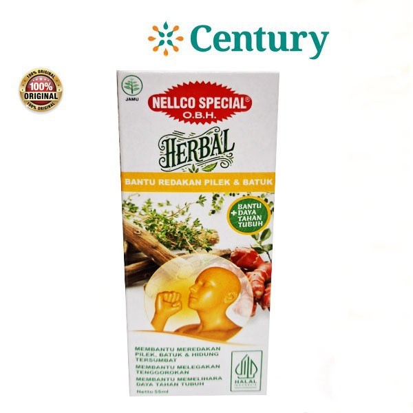 NELLCO SPECIAL OBH HERBAL 55ML / BATUK /PILEK / DEMAM - Gambar 3