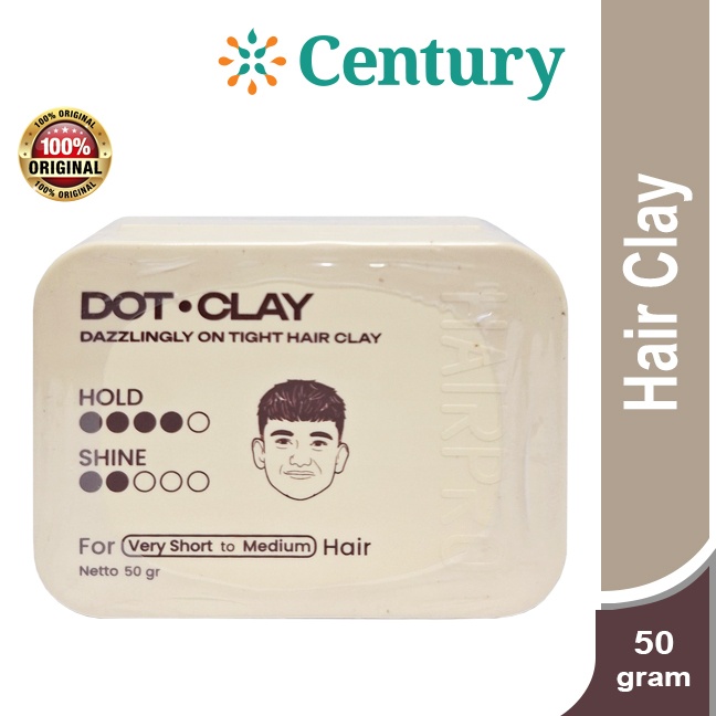 HAIRPRO DOT CLAY 50GR / HAIR STYLING / PERAWATAN RAMBUT