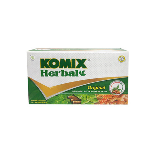 KOMIX HERBAL ORIGINAL 15ML / OBAT BATUK - Gambar 2