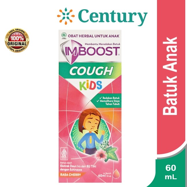 IMBOOST COUGH KIDS CHERRY 60ML / DAYA TAHAN TUBUH /BATUK ANAK