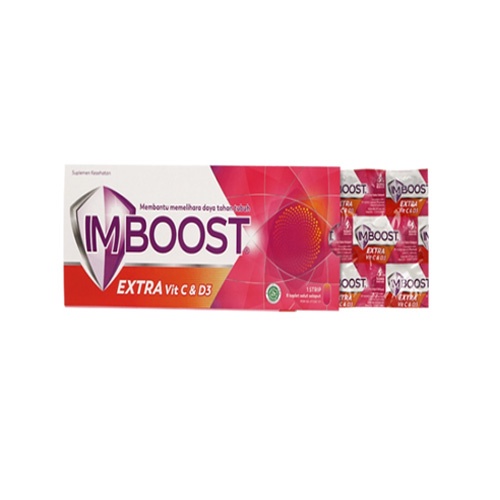 IMBOOST EXTRA VIT C & D3 @8'S / SUPLEMEN KESEHATAN - Gambar 3