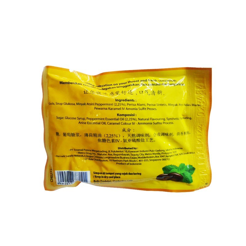 Woods' Papermint Lozenges 15gr / permen pelega tenggorokan / candy wood's woods / batuk - Gambar 3