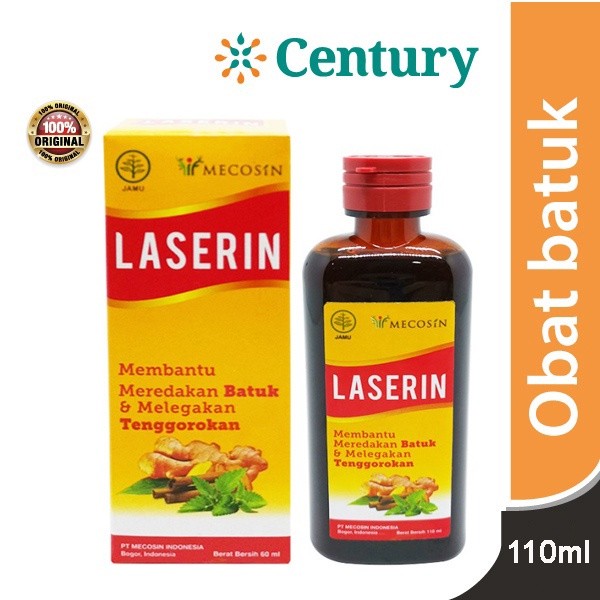 Laserin Syrup 110ml / Obat Batuk / Batuk