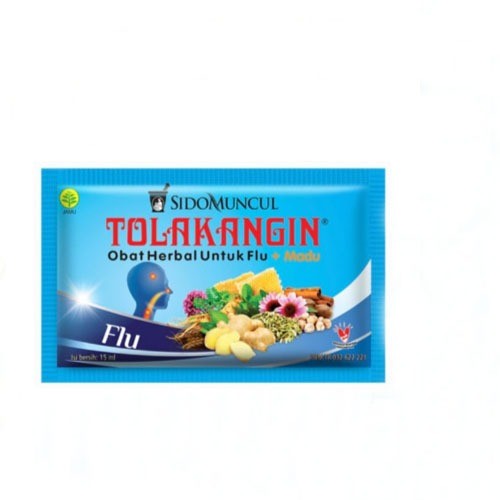 1 Sachet Tolak Angin Cair Flu 15ml / Masuk Angin / Perut Kembung / Mual - Gambar 3