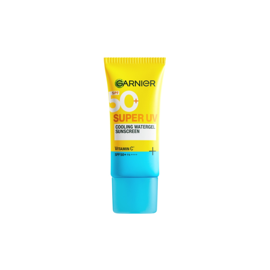 GARNIER Super UV Serum Sunscreen ALL VARIANT SPF 50+ PA++++ Vitamin C Skincare - 30ml Sunblock Mencerahkan Wajah sunscreen spf 50 pa ++++ Tabir Surya Sunscreen Spray - Gambar 2