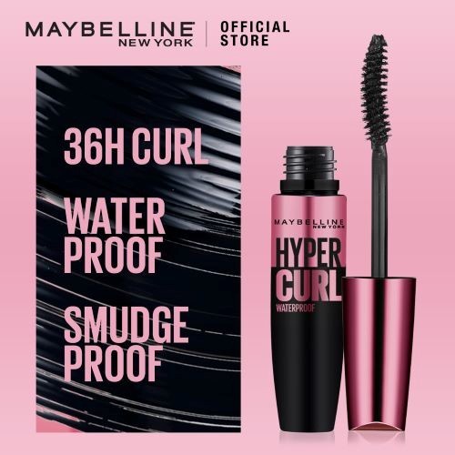 MAYBELLINE OFFICIAL Daily Eye Makeup Bundle Hypercurl Waterproof Mascara + Tattoo Liner 48H Liquid Pen Eyeliner Waterproof Tahan 48 Jam - Gambar 3