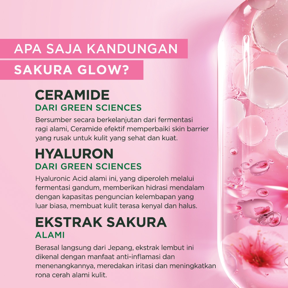 GARNIER Barrier Moisturizer Tone Up Cream ALL VARIANT 50ml Pelembab wajah untuk Kulit Berjerawat Kering Sensitif Berminyak Vitamin C Ceramide Barrier Soothing Balm Kulit Iritasi Gel Hydrating Day Cream Glowing Skincare Krim Siang - Gambar 4