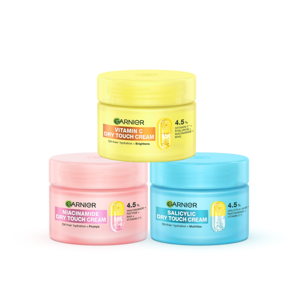 (PAKET HEMAT ISI 2) Garnier Perfect Simple Set Day Cream & Night Cream 50 ml Krim Siang & Krim Malam Mencerahkan Bundle Paket Skincare 1 set lengkap moisturizer tone up Untuk Kulit Cerah & Glowing pelembab wajah cream pemutih wajah glowing cepat - Gambar 2