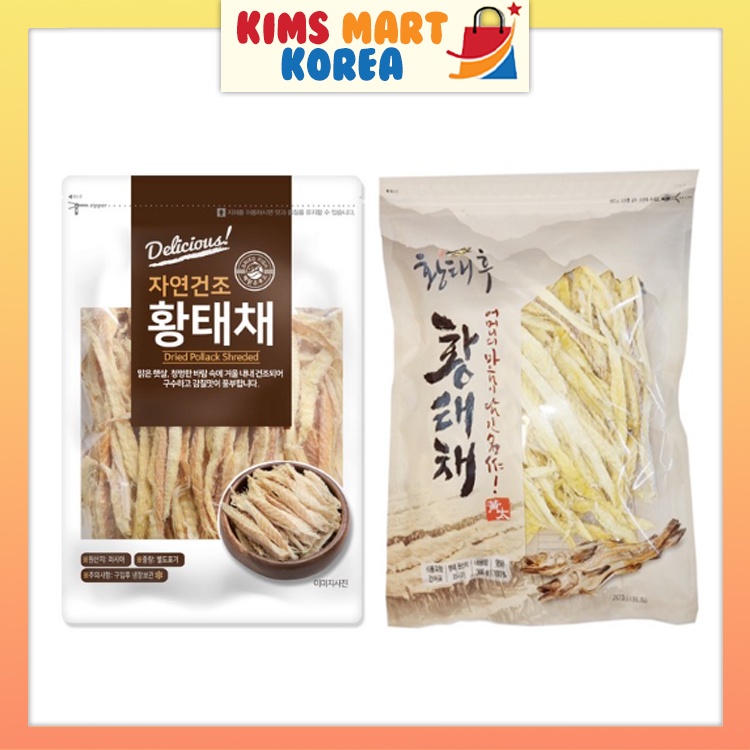 Sunny Food Korean Premium Natural Frozendried Pollack Slices Hwangtae