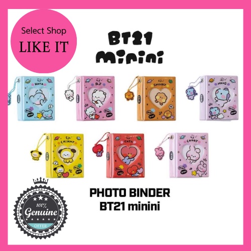 BT21 Line Friends mini Photo Binder | Shipping from Korea | Shopee ...