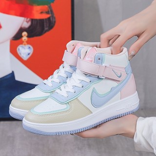 Nike Air Force 1 LV8 (GS) Big Kids' Shoes Off Noir-Summit White-Pink P