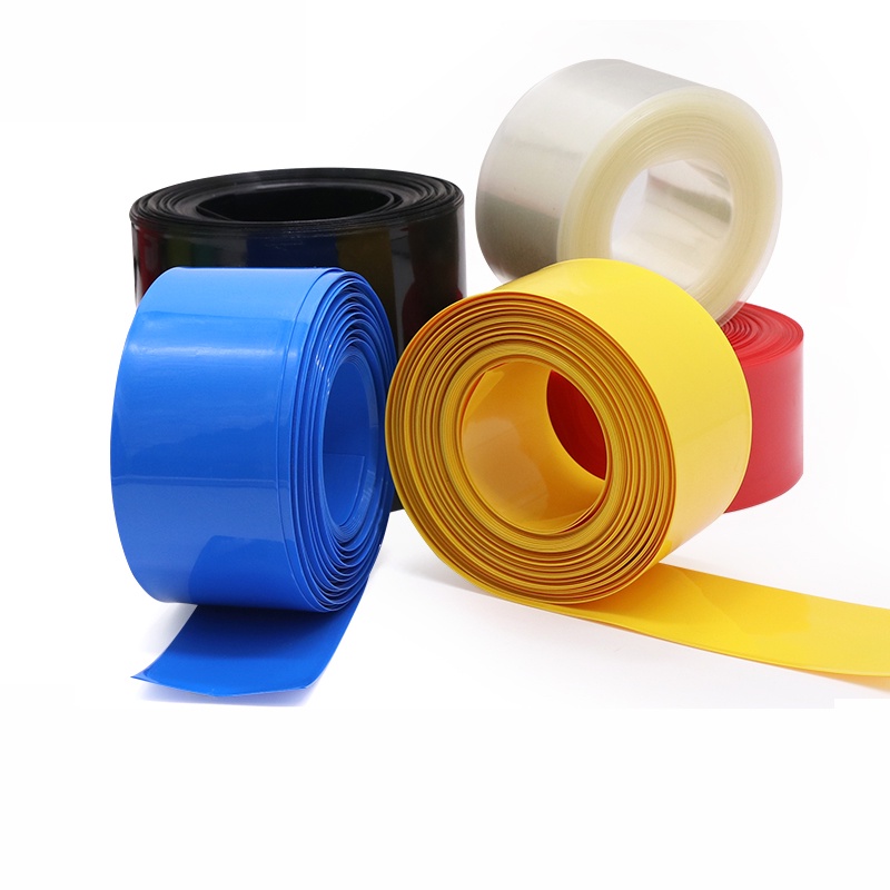 PVC Heat-shrinkable Tube Insulating Sleeve Heat-shrinkable Film Battery ...