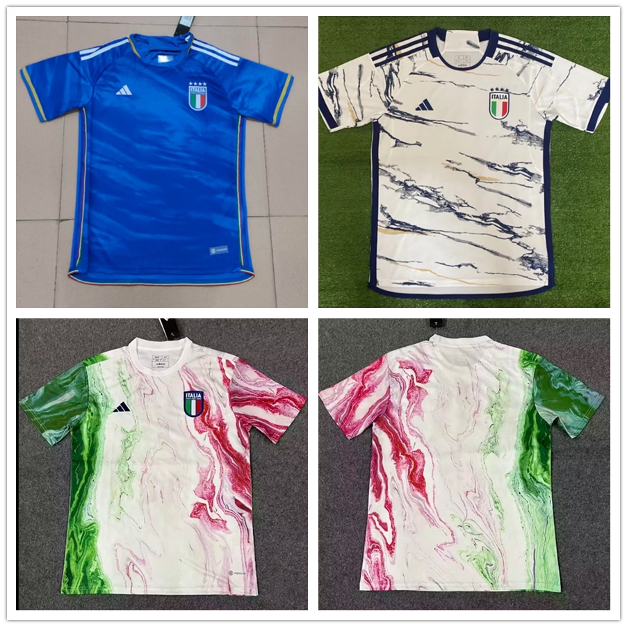2023 2024 Italie Italy soccer Jersey Italia Men Fans Shopee Singapore