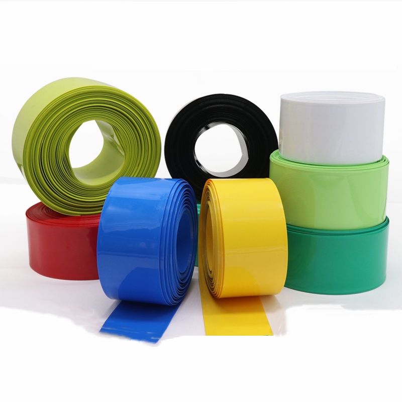 PVC Heat-shrinkable Tube Insulating Sleeve Heat-shrinkable Film Battery ...