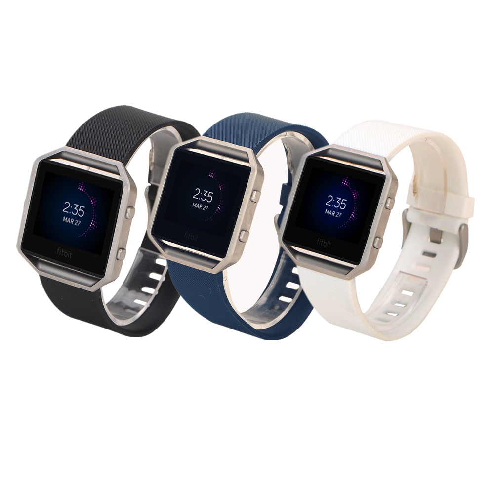 3 Pcs Replacement Wristband Strap Watch Band for Fitbit Blaze Smart Watch Shopee Singapore