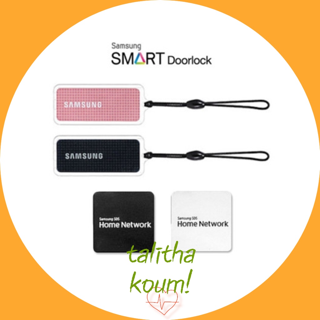Samsung Korea Door Tag Door Lock Sticker Tag Card Key RFID Smart Tag Digital Key Sticker key