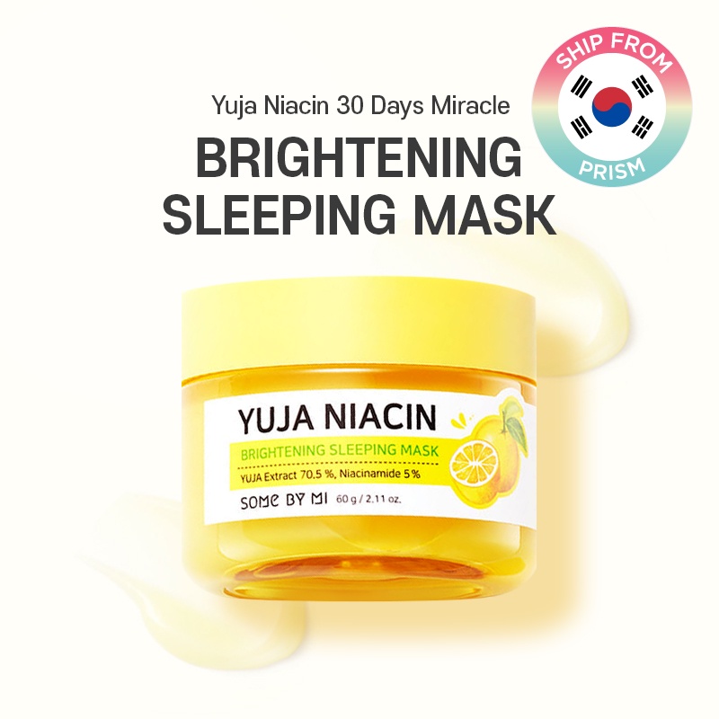 SOME BY MI Yuja Niacin 30 Days Miracle Brightening Sleeping Mask from
